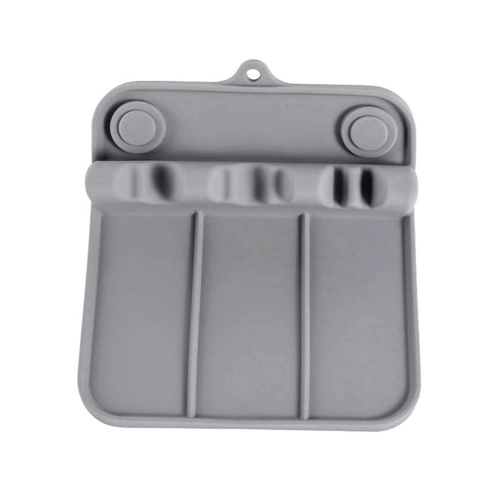 CTRLZS Silicone Tableware Rack, Silicone Utensil Rest with Drip Pad, Spoon Rest & Spoon Holder, Kitchen Utensil Rack 1Pcs