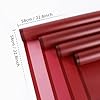 FUHITIM 20 Sheets Flower Wrapping Paper - Waterproof Floral Bouquet Packaging Paper for DIY Crafts，Florist Supplies Packaging Paper for Wedding Birthday Gift (Translucent Wine Red) #1