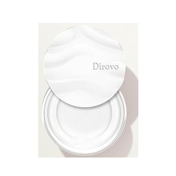 1PC Version 2.0 Dirovo Cloud Lasting Touch Water Loose Clear Setting Powder Foundation Powder, Extra Fine Oil Control Moisturizing Foundation Powder