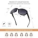 B BIDEN BLDEN Mujer Grande Gafas De Sol moda polarizadas gafas UV400...