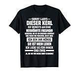 Paar Freund TShirt Sorry Ladys Dieser Kerl Ehemann T-Shirt