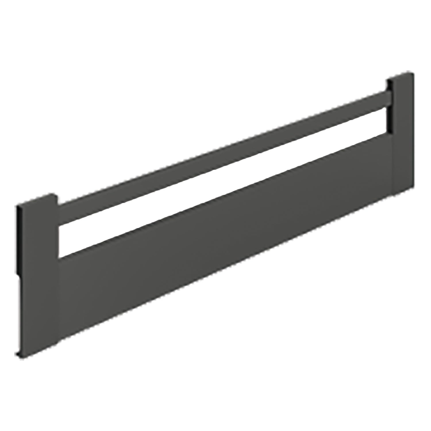 Facade à l'anglaise pour casserolier hauteur 186 - Décor : Anthracite - Pour caisson de largeur : 600 mm - HETTICH