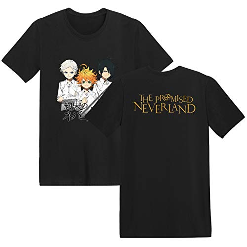 The Promised Neverland Camiseta Anime Emma Norman Ray Cosplay Camiseta de Manga Corta Tops