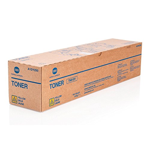 Toner jaune Konica Minolta TN615Y original pour impression intensive de rapports