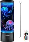 CALOVER Large Jellyfish Lamp Gifts for Kids Adults Electric Fantasy Tank Aquarium Night Mood Light for Birthday Holiday Home Christmas Decoration Relaxion
