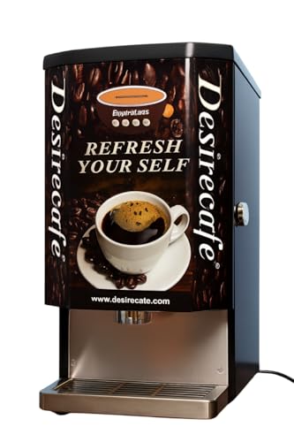 Image of 3 Lane Coffee Tea Vending Machine, Professional Beverage Dispenser, Commercial Kitchen Equipment
