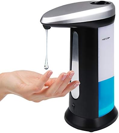Tarnel Premium Touchless Battery Operated Electric Automatic Soap Dispenser w/Adjustable Soap Dispensing Volume Control Dial