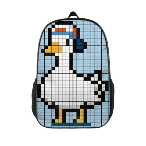 Duck Backpack 17 Inches Large Capacity Casual Fashion Backpack