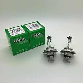 2 x Eurolec H4 475 Halogen Headlamp Headlight Truck Lorry Bulb 24v 75/70w P43T