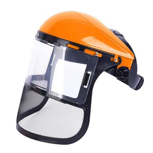 Face Guard, Safety Face Shield, Face Protection Shield, Dust Face Covers, Work Face Shield Helmet, Face Covers For Construction Work, Breathable Mesh Type Head For Forestry Construction Gardenin