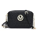 MKP Stylish Lightweight Fashion Crossbody Bag for Women Chic Signature Shoulder Messenger Bag with Tassel Zipper Pocket