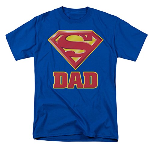 Superman Logo Dad's Super Father's Day Men's T-Shirt, XXX-Large