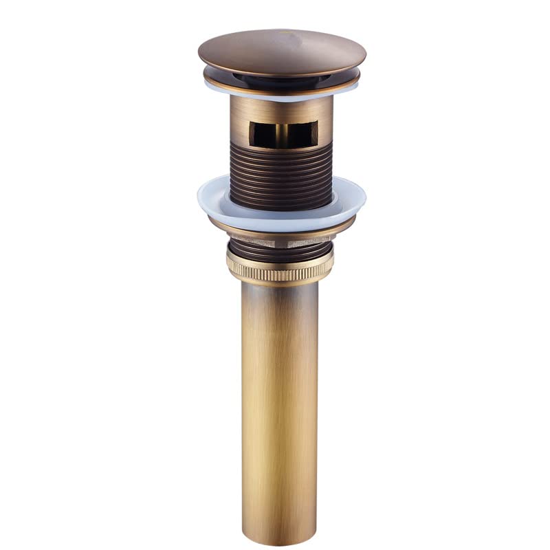 Robinet de lavabo haut en bronze antique KLVN avec mitigeur à levier unique
