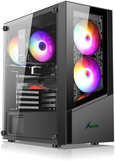 BUDGET GAMING/WORKSTATION PC: NEON CORE i5 | GPU OPTION | 16GB RAM DDR4 | 1TB NVME/SATA SSD | Windows 10 | WIFI BT READY (CORE I5 6400 + GTX 750TI 2GB)