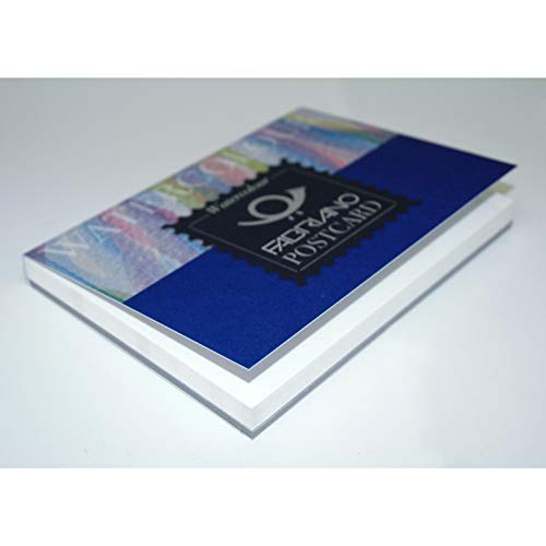 Fabriano Studio Watercolor Pad, Cold-Press, 4" X 6", 140 Lb, 20 Sheets, White #TOP2