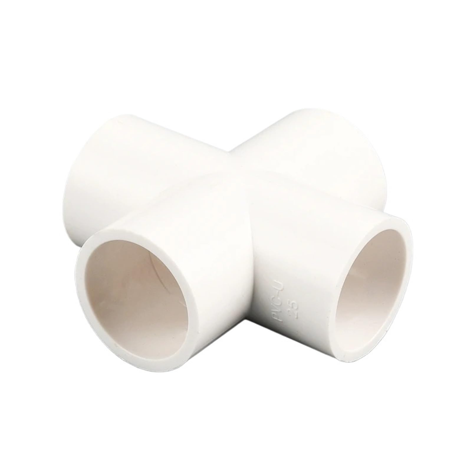 1/5 pezzi Connettore a croce a 4 vie 20/25/32/40/50 mm Raccordi for giunti di fornitura idrica in plastica Connettori for tubi di sistema di irrigazione(I.D 50mm,5 pieces)