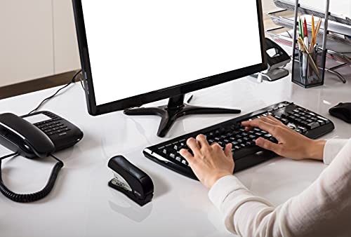 Image of Better Office Products Heavy Duty Easy Grip Stapler, Effortless, with 1,000 Regular 1 /4 inch Staples, High Capacity Compact Palm of Your Hand Size, Ergonomic Soft Grip