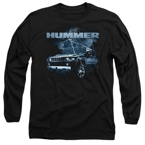 T-Shirt Hummer Stormy Ride Noir Mixte à Manches Longues