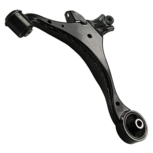 Image of Detroit Axle - 2.0L Front Lower Control Arms + Tie Rods Suspension Kit Replacement for 2002-2005 Honda Civic - 8pc Set
