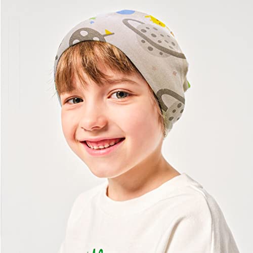 Yogopro Loop Schal Kinder,4 Stück Loop Schal Halstuch Jungen Mädchen Baumwolle Schlauchschal Nackenwärmer Multifunktionstuch für Winter, Frühling, Herbst