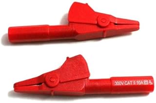 Crocodile Clips for Multimeters or Testers with 4mm Banana Plugs