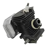  PUYEN 37mm 38mm 40MM 42.5MM Cylindre Piston Vilebrequin Silencieux Adapté for S/t/i/h/l MS180 MS170 MS 017 018 MS250 MS230 025 023 Pièces De Tronçonneuse(MS230 210 40mm)