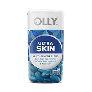 OLLY-Ultra-Strength-Skin-Softgels-Hydrate-and-Firm-Skin-Hyaluronic-Acid-Zeaxanthin-Lutein-Vitamin-C-Skin-Supplement-30-Day-Supply-30-Count-Packaging-May-Vary OLLY Ultra Strength Skin Softgels, Hydrate and Firm Skin, Hyaluronic Acid, Zeaxanthin, Lutein, Vitamin C, Skin Supplement, 30 Day Supply - 30 Count (Packaging May Vary)