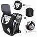 BANGE Business-Smart-Rucksack, wasserdicht, 39,6 cm (15,6 Zoll), Laptop-Rucksack mit USB-Ladeanschluss, langlebiger Reise-Rucksack schwarz