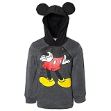 Disney Mickey Mouse Toddler Boys Fleece Cosplay Pullover Hoodie 3T