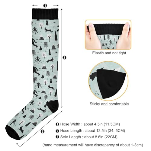 Image of Compression Socks for Women & Men, Knee High Socks for Circulation Medical Running Athletic Nurse Travel