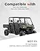 KEMIMOTO Dash Storage Nets 2pcs, Compatible with Can-Am Defender & Defender MAX, Dashboard Storage Nets OE Replace 715003129