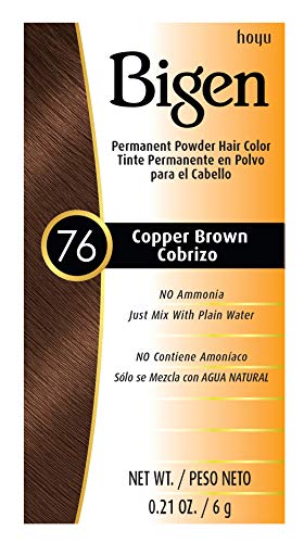 #76 Copper Brown Bigen Permanent Powder - 12 Pack