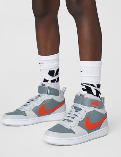 Image of Nike Unisex Kids' Court Borough Mid 2 Shoes - Boys Girls Toddlers & Baby Sneakers