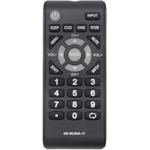 Universal Replacement Remote for Insignia LCD TVs - Compatible with Select 2019-2023 Models, No Programming Required