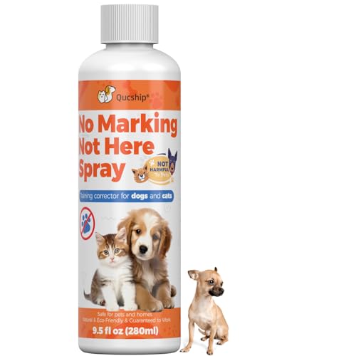 Qucship 8oz No Pee Spray for Dogs – Deterrent for Dogs