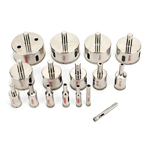Set de 16 Piezas Brocas para Porcelana y Vidrio miniatura 1