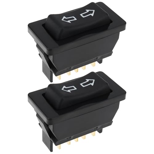 ECSiNG 2 Interruptores de Elevalunas Eléctricos de 5 Pines para Coche PRC5255 12 20
