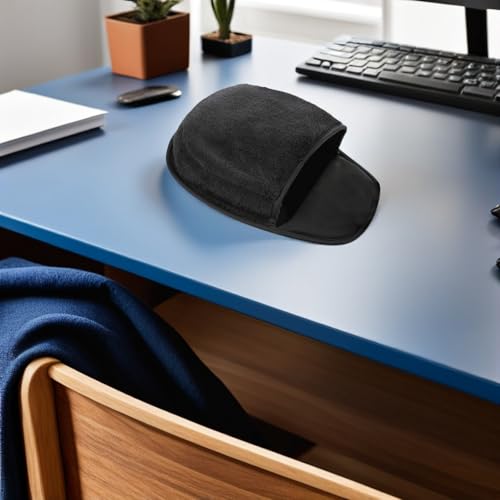 Alfombrilla de teclado calefactable de felpa para calentar tu escritorio de oficina este invierno 5