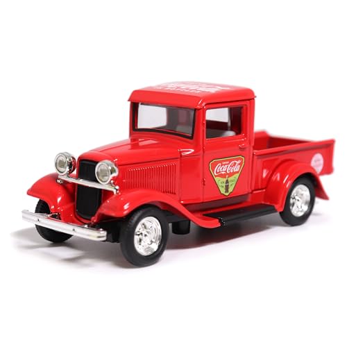 Modelo 1:43 Ford Pick-Up 1934 Coca-Cola Motor City Classics miniatura 1