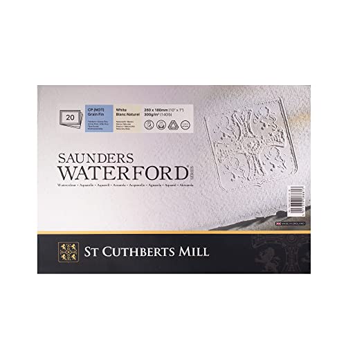 Saunders Waterford Watercolour Block Cold Press 20 Sheets
