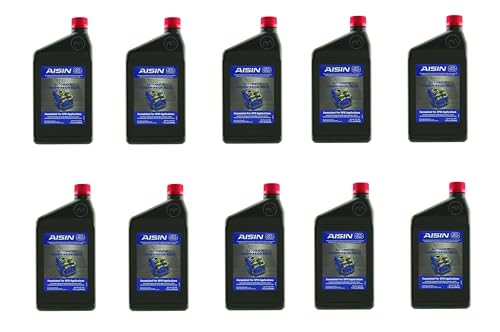 Set of 10 Quarts Auto Trans Fluids Aisin for Chrysler Dodge Hyundai Jeep Kia