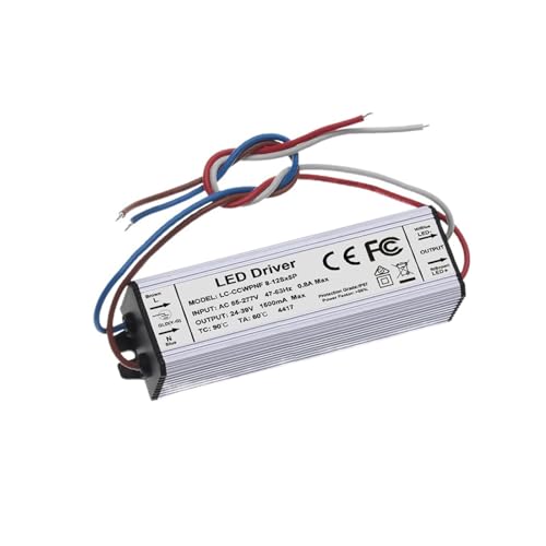 �t���b�J�[�t���[ 40 ���b�g 50 ���b�g 60 ���b�g LED �h���C�o�[ 1500mA 1200mA 900mA 24-39V 40 50 60 ���b�g�Ɩ��ψ��� DIY ���C�g������p(Aluminum Case,900mA 45-65V)