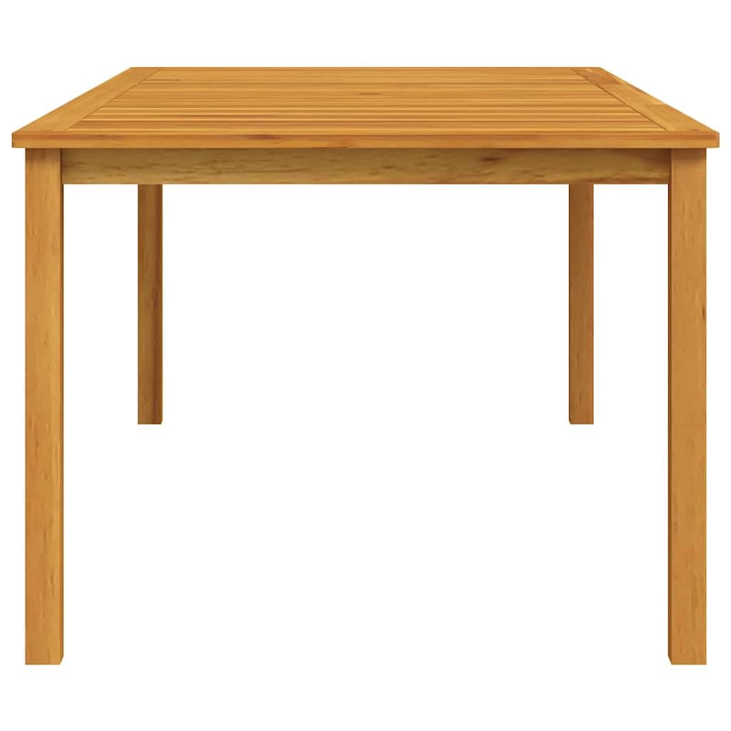vidaXL Table de Salle à Manger de Jardin Terrasse Balcon Patio Bois d'Acacia