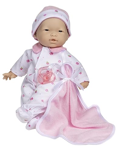 JC Toys Berenguer 11' Asian La Baby Doll,Pink Asian