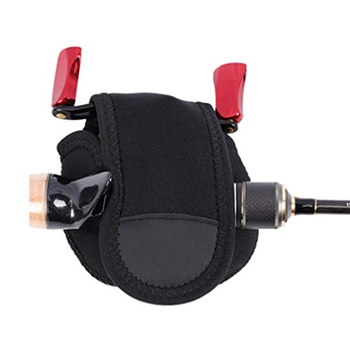 Foto von LIOOBO Casting Baitcast Rollen Angeln Spinning Reel Cover Reel Bag Angelausrüstung Schutzhülle Tasche Aufbewahrungstasche für Angelzubehör