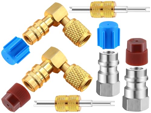 Kit adaptador conversor R12 a R134A para aire acondicionado miniatura 1