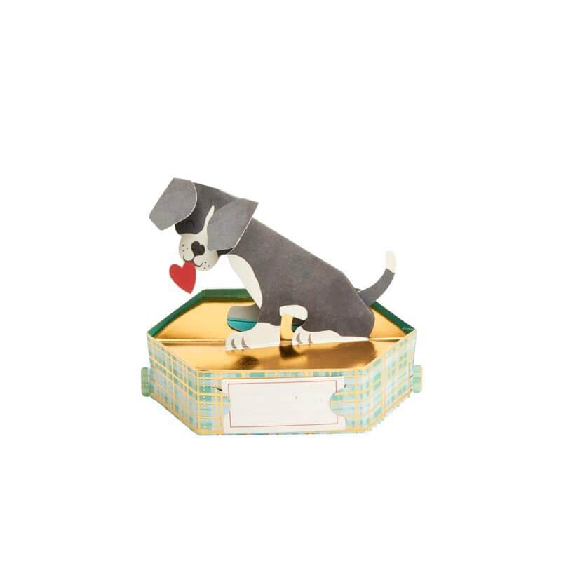 Biglietto Auguri 3D Pop-Up Draeger - Fiori Di Papaveri, Formato 18x11.5