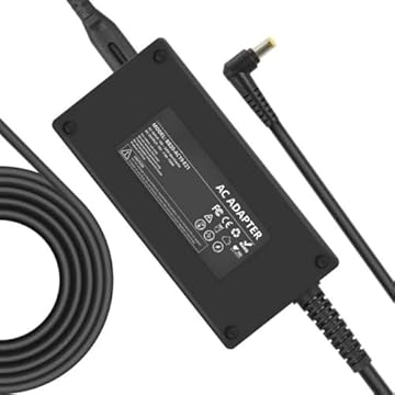 Fonte para Notebook Laptop Acer 19V 7.9A 150w de Potência Pino 5.5 x 1.7mm Compatível Linha Gamer Acer Nitro V An515-43 An515-54, ANV15-51-57WS, Predator Helios 300 com Cabo de Força Bivolt