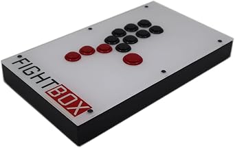 FightBox F1-PS5 All Button Leverless Arcade Fight Stick Game Controller Compatible with PC/PS3/PS4/PS5