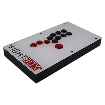 FightBox F1-PS5 All Button Leverless Arcade Fight Stick Game Controller Compatible With PC/PS3/PS4/PS5